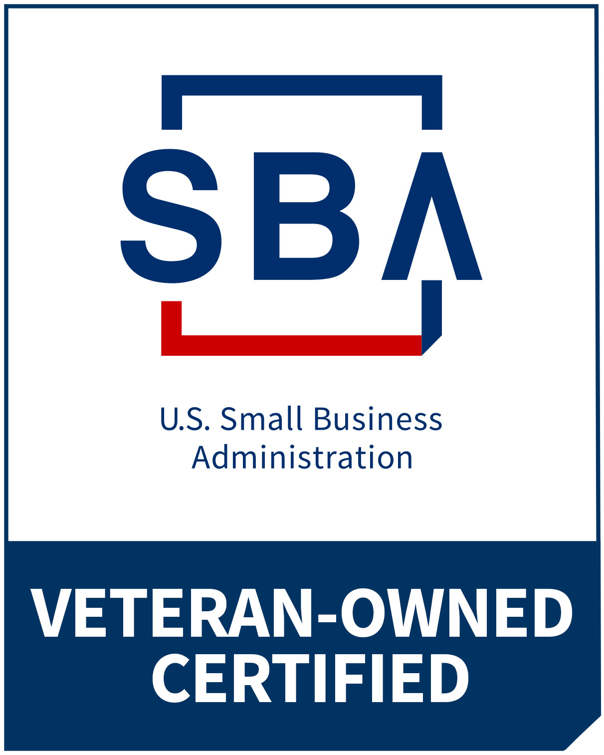 SBA Veteran-Owned Certified Logo